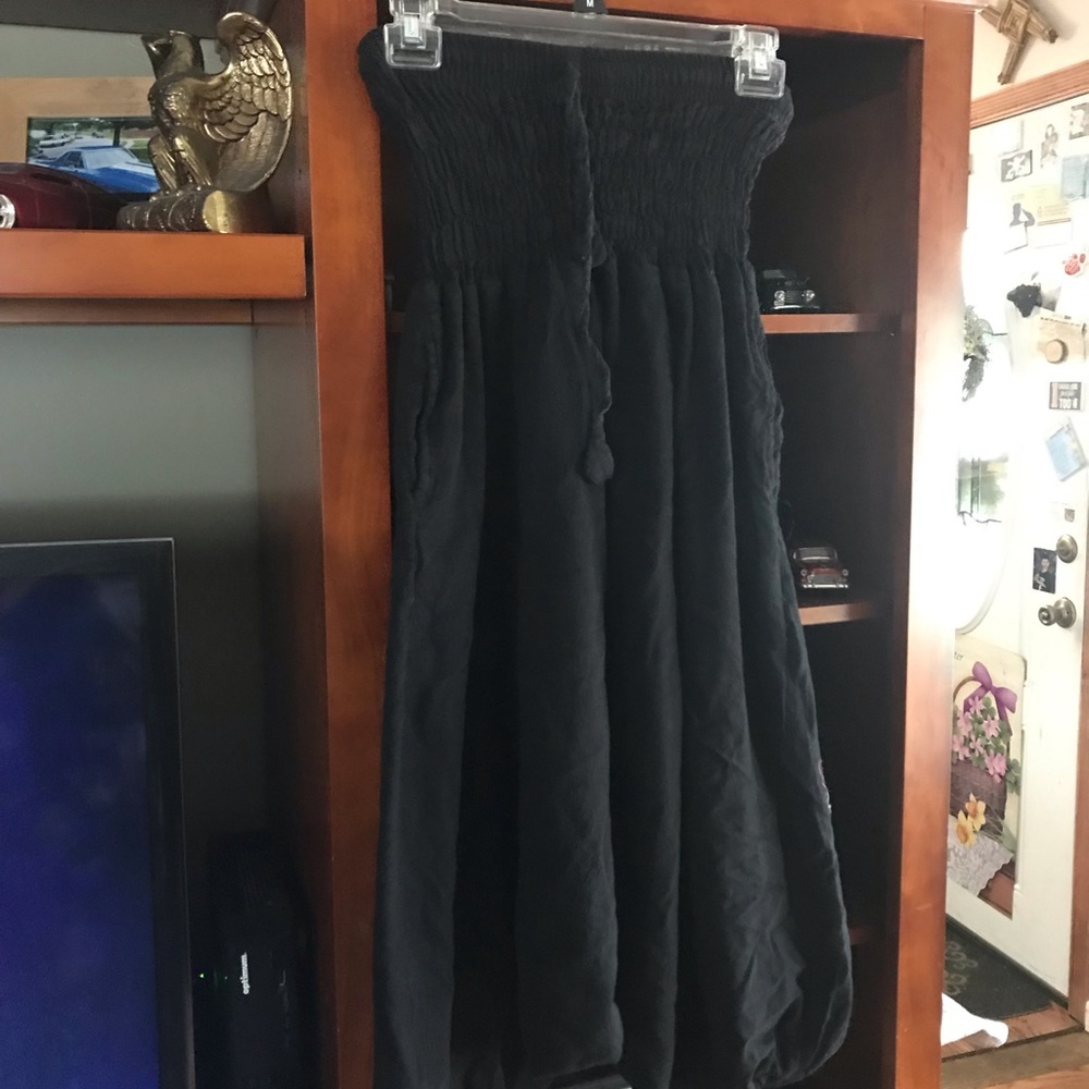 OSFA Black Harem Pants